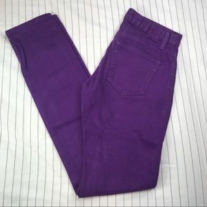 RL Sport Purple Straight Leg Jeans